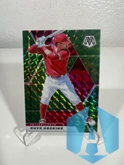 2021 Panini Mosaic Green Rhys Hoskins #34 Phillies